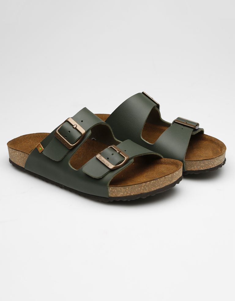 נעלי גברים - El Naturalista - כפכפי WARAJI VEGAN - ירוק