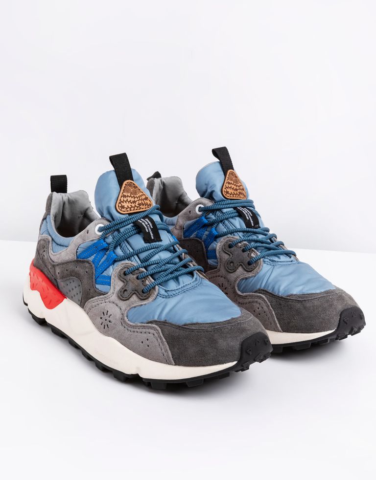נעלי גברים - Flower Mountain - סניקרס YAMANO 3 - אפור-כחול