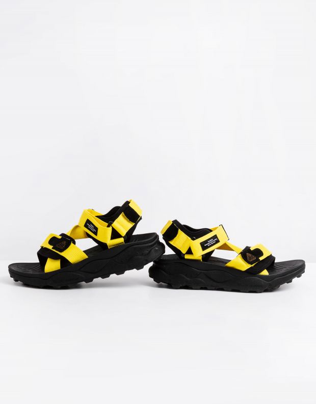 נעלי גברים - Flower Mountain - סנדלי רצועות סקוטש NAZCA - צהוב