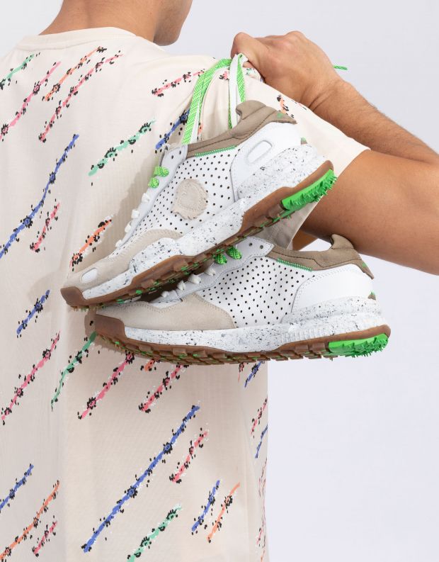 נעלי גברים - Satorisan - סניקרס מחוררות CHACRONA - לבן