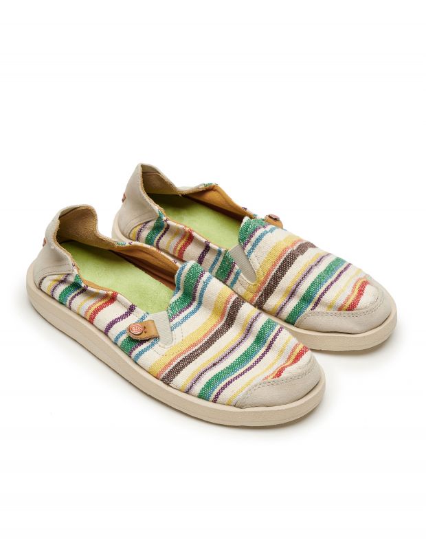 נעלי נשים - Satorisan - נעלי KUNG FU פסים - צבעוני