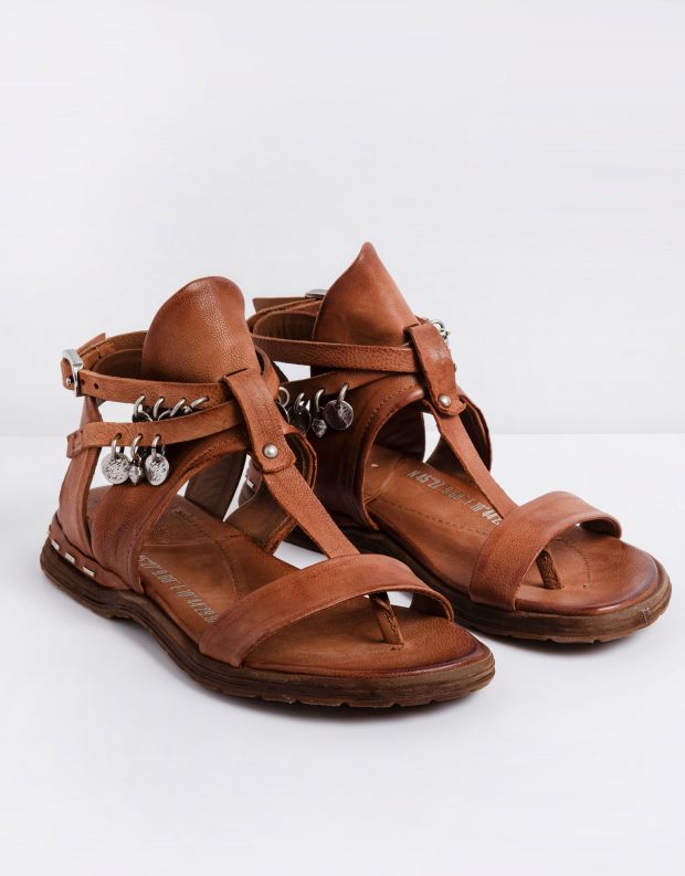 נעלי נשים - A.S. 98 - סנדלים עם חרוזים MARE - חום