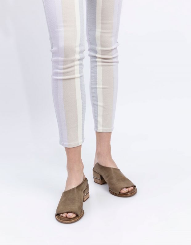 נעלי נשים - A.S. 98 - כפכפי עקב MORAINE - חאקי