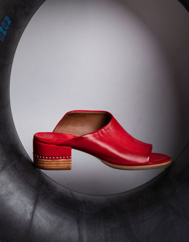 נעלי נשים - A.S. 98 - כפכפי עקב MORAINE - אדום