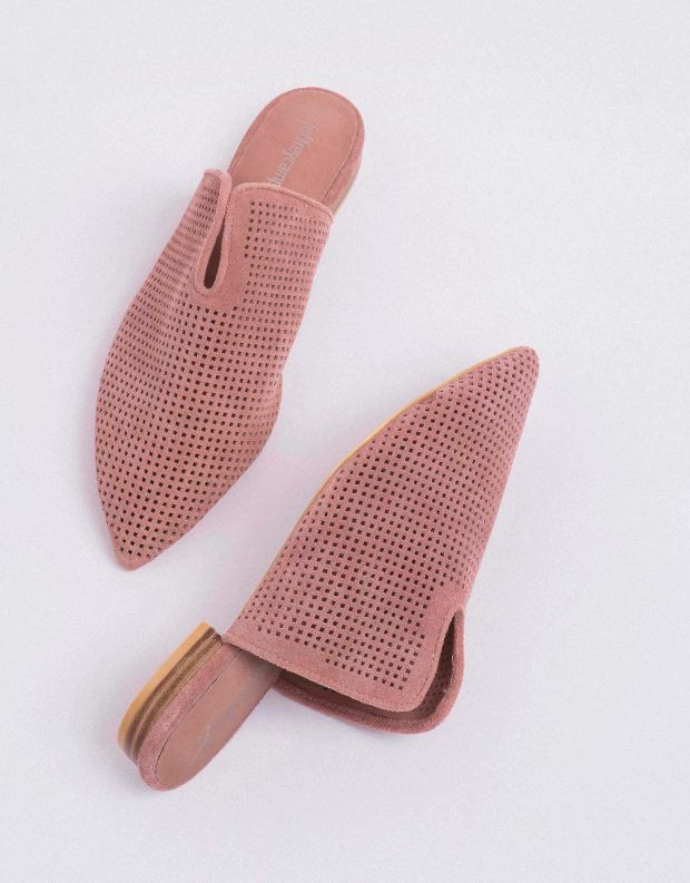 נעלי נשים - Jeffrey Campbell - כפכפי מיולז CLEOS - ורוד