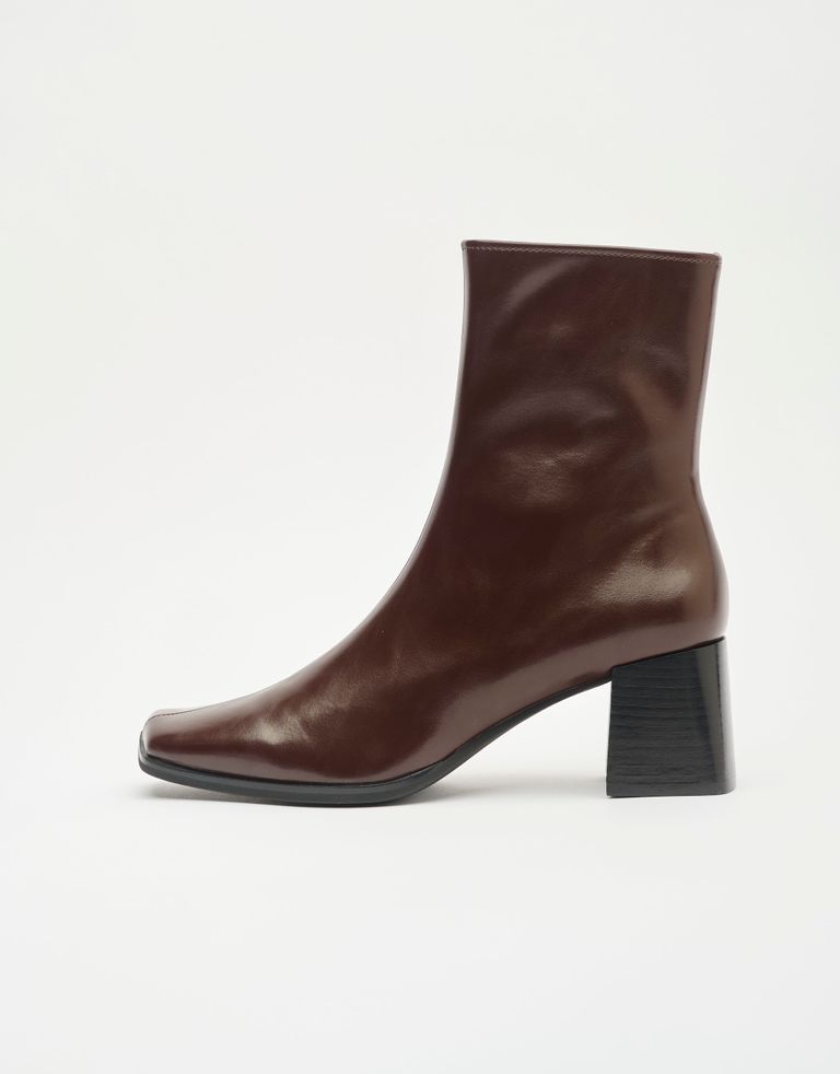 נעלי נשים - Jeffrey Campbell - מגפונים SLIQUE - חום4