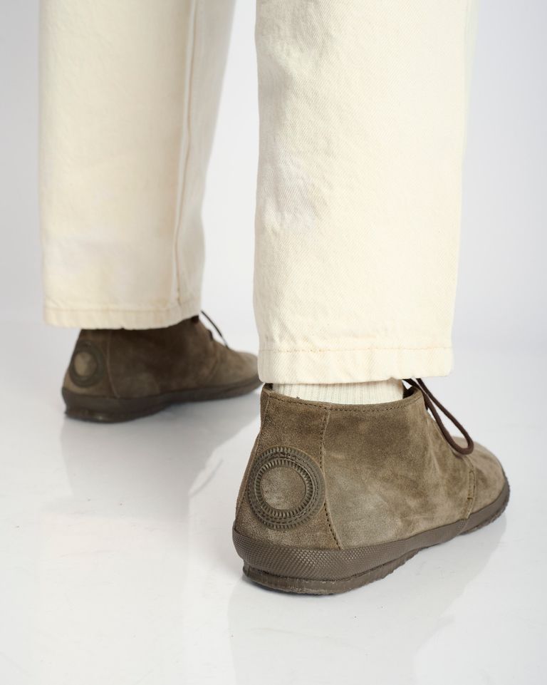 נעלי גברים - Aro - נעלי זמש WILLY - חום כהה4