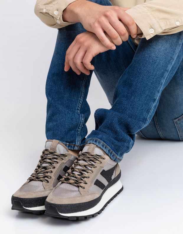 נעלי גברים - Gola - סניקרס ALPINE LOW - חאקי