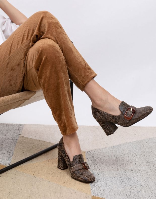 נעלי נשים - Chie Mihara - נעלי עקב RAIDIS - חום