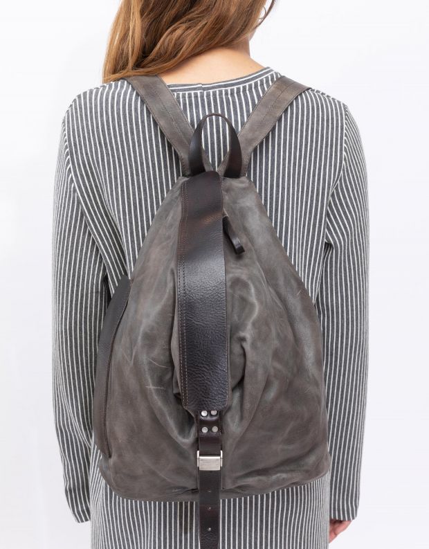 נעלי נשים - A.S. 98 - תיק גב משולש - אפור