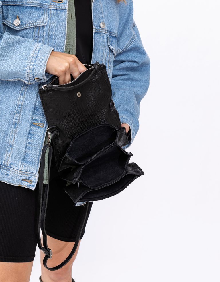 נעלי נשים - A.S. 98 - תיק אקורדיאון קטן - שחור3