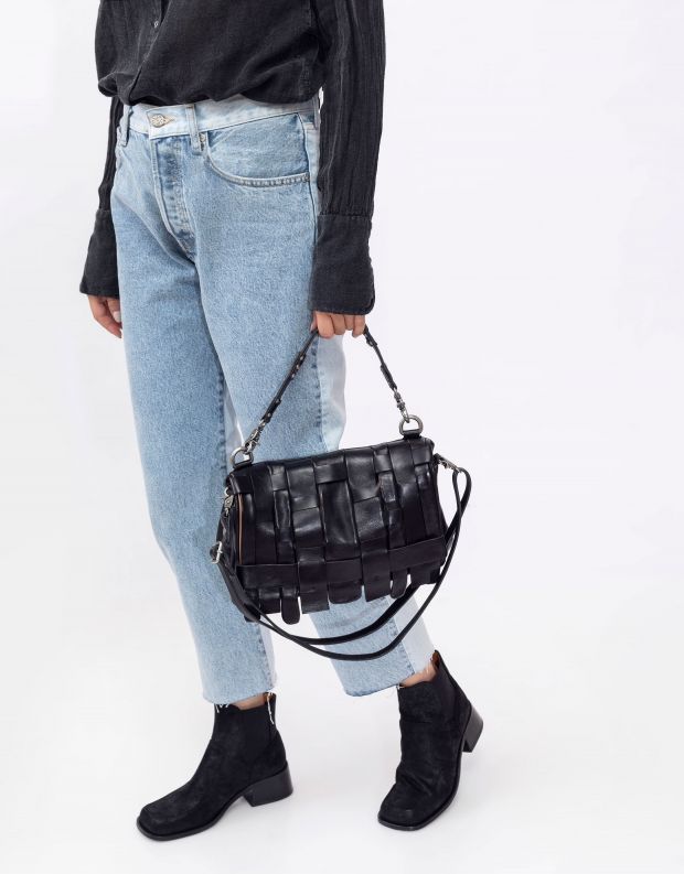 נעלי נשים - A.S. 98 - תיק שתי וערב - שחור