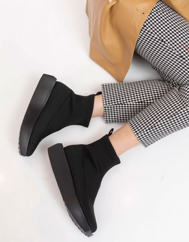 נעלי נשים - United Nude - מגפוני לייקרה WA - שחור