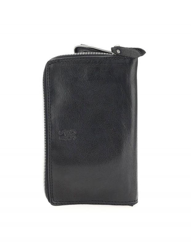 נעלי נשים - A.S. 98 - ארנק עור מלבני גדול - שחור