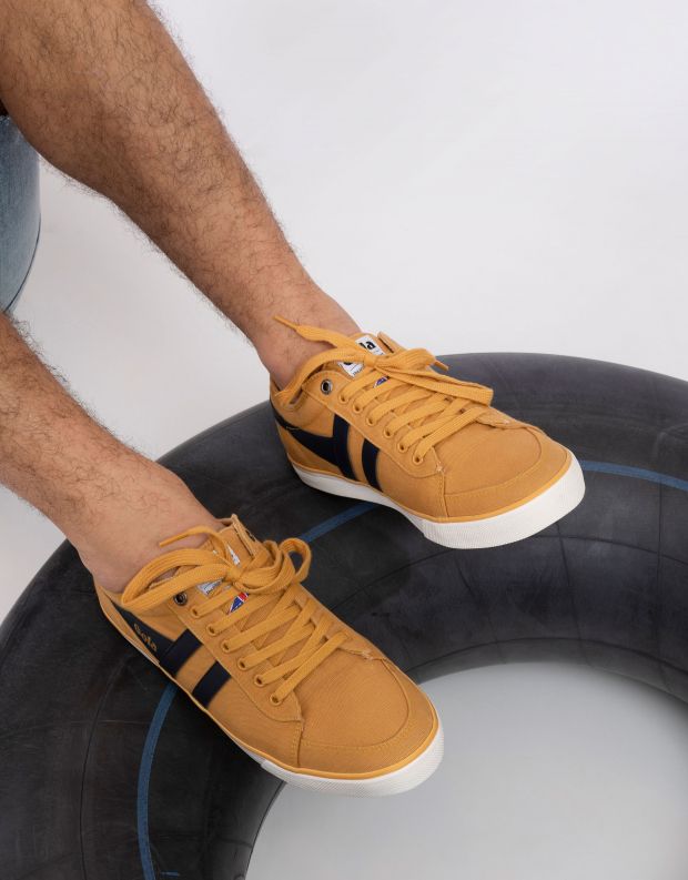 נעלי גברים - Gola - סניקרס COMET - צהוב