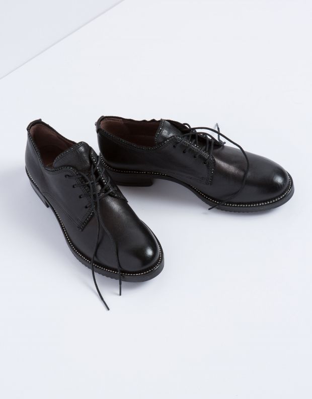 נעלי נשים - Mjus - נעלי עור ZARKO - שחור