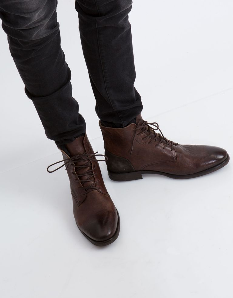 נעלי גברים - Hudson - נעלי עור YOAKLEY - חום