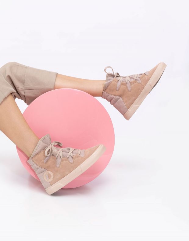 נעלי נשים - Aro - מגפוני קשירה ג'ינס EMMA - ניוד