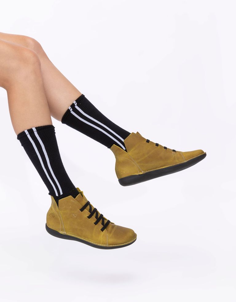 נעלי נשים - loints of Holland - נעליים גבוהות NATURAL - צהוב