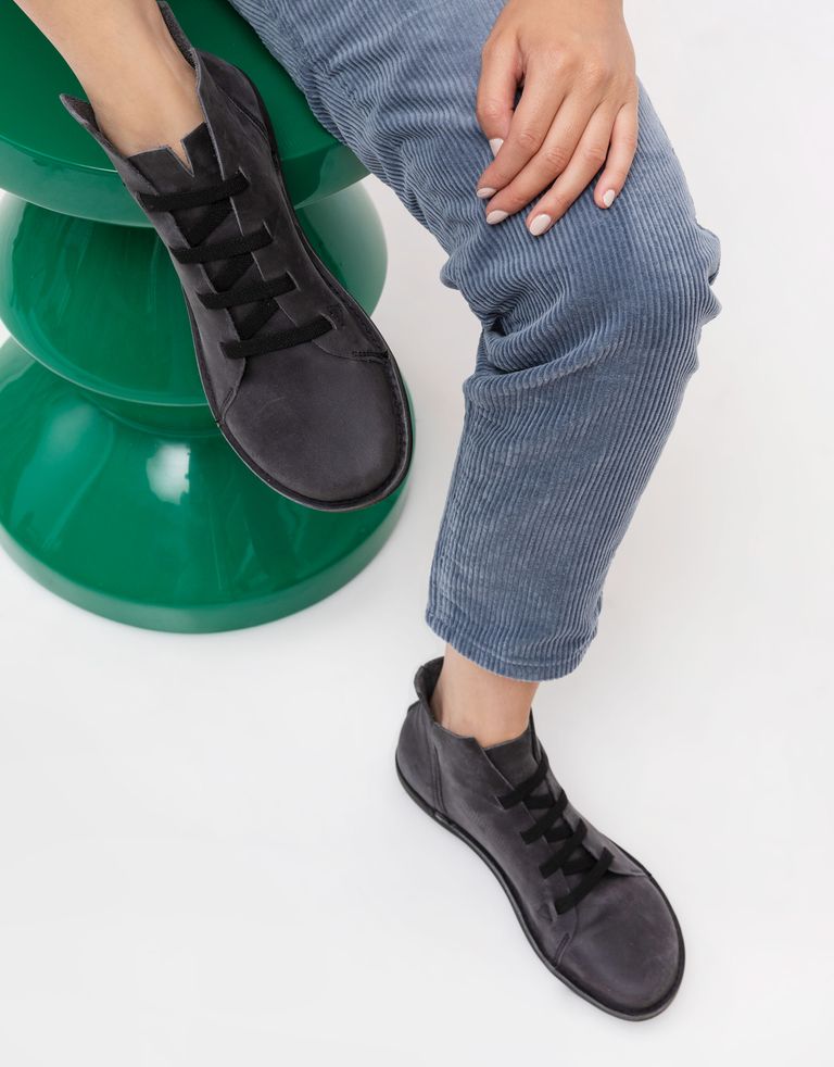 נעלי נשים - loints of Holland - נעליים גבוהות NATURAL - שחור