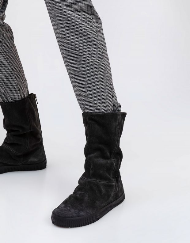 נעלי נשים - Aro - מגפיים עם רוכסן NOELLE - אפור