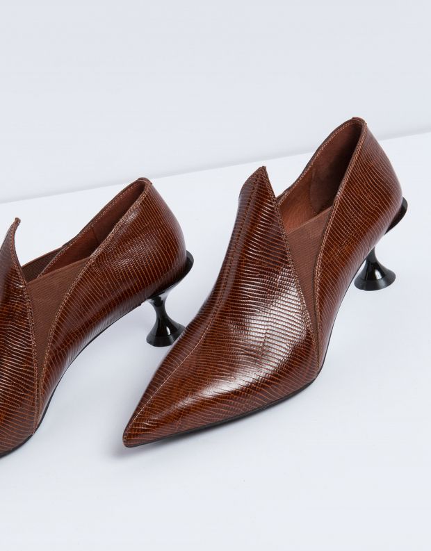 נעלי נשים - Jeffrey Campbell - נעלי עקב COUNT - חום