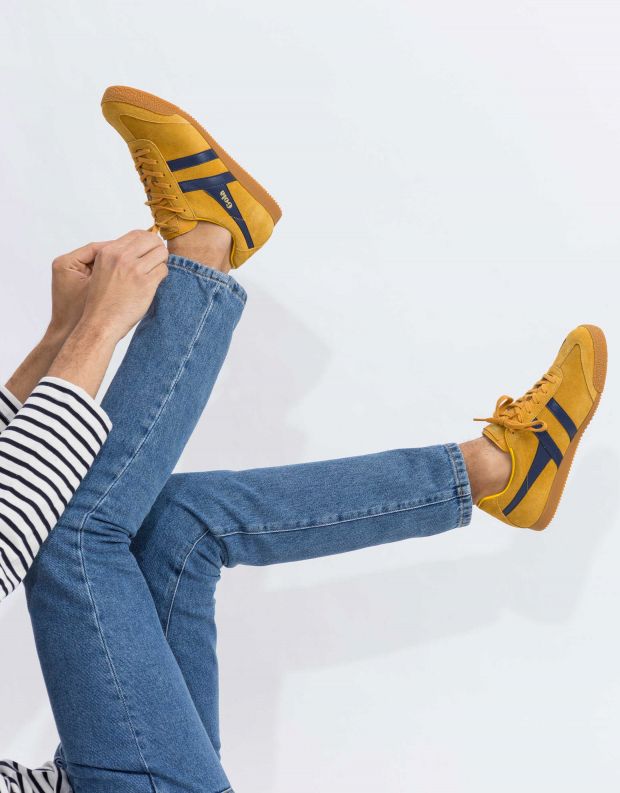 נעלי גברים - Gola - סניקרס HARRIER - צהוב   כחול