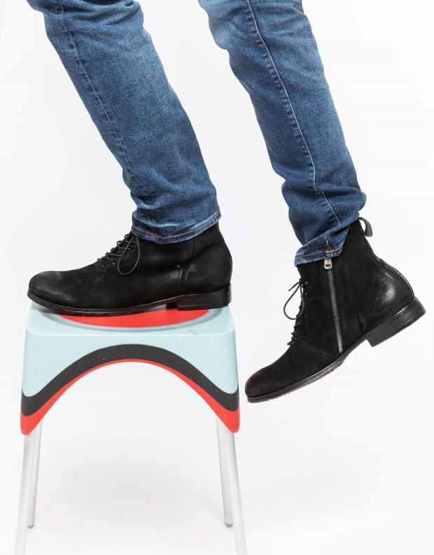 נעלי גברים - A.S. 98 - נעליים גבוהות CLASH - שחור