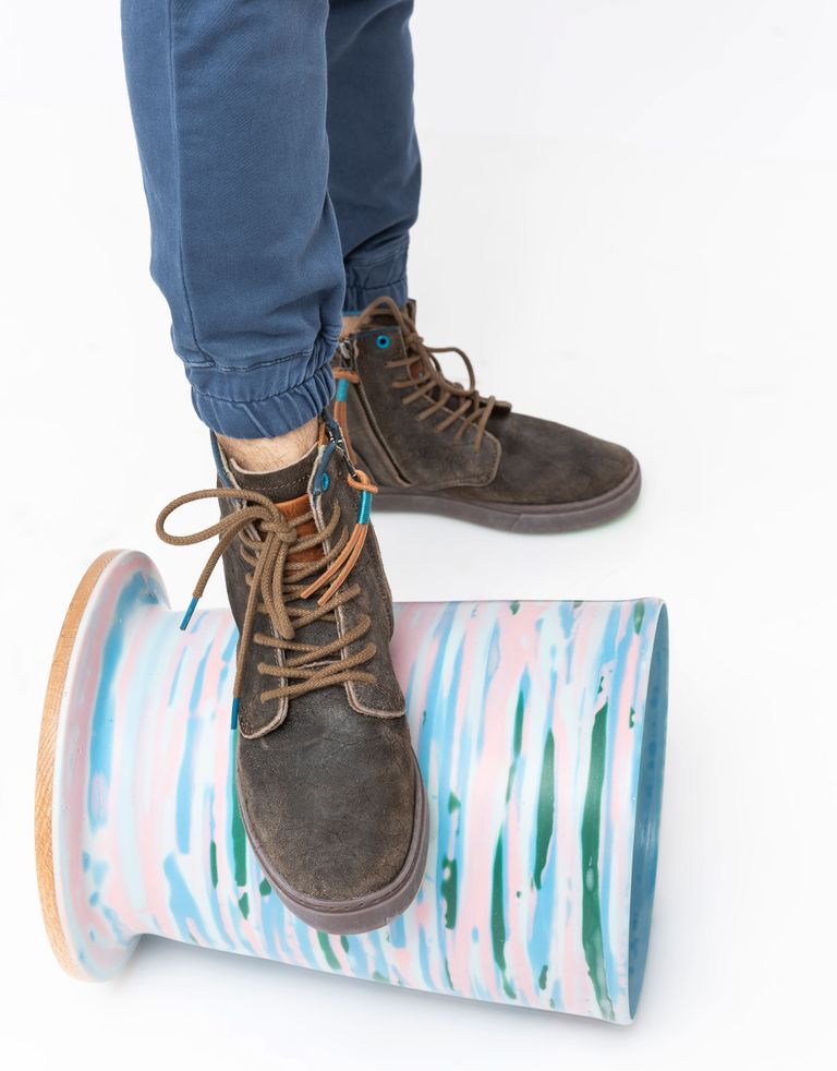 נעלי גברים - Satorisan - נעליים גבוהות HIDA - אבן2