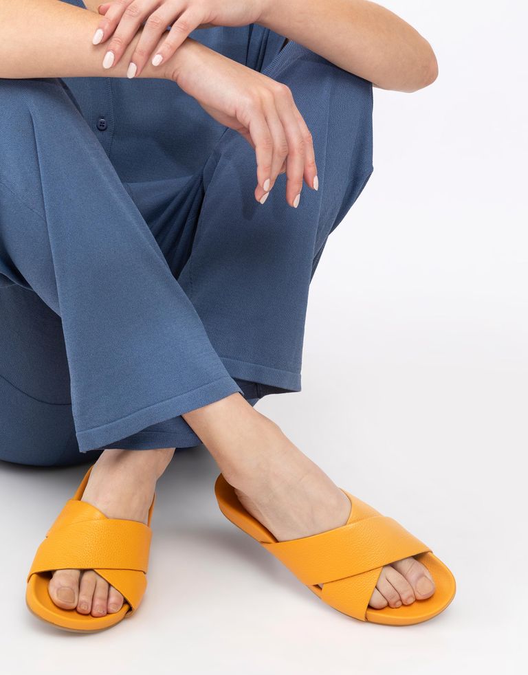 נעלי נשים - Rollie - כפכפי איקס TIDE CROSS - צהוב
