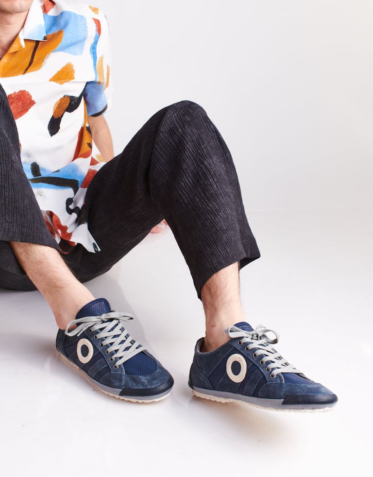 נעלי גברים - Aro - סניקרס IDO מחוררות - כחול