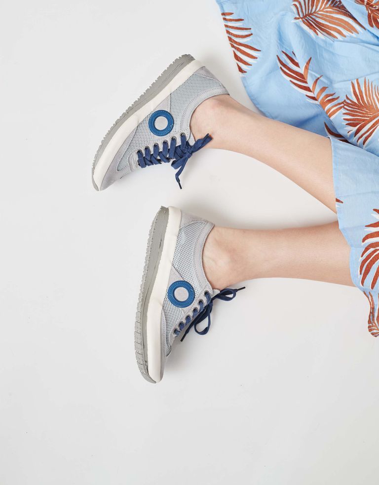 נעלי נשים - Aro - סניקרס JOANETA PLUS - אפור   כחול