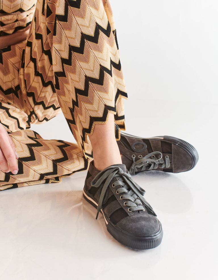נעלי נשים - Aro - סניקרס LOIS - אפור כהה