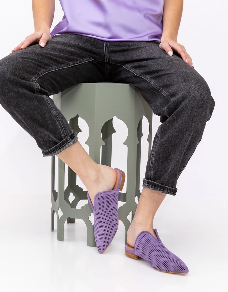 נעלי נשים - Jeffrey Campbell - כפכפי מיולז CLEOS - לילך