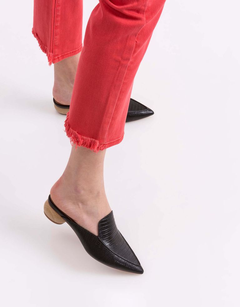 נעלי נשים - Jeffrey Campbell - כפכפי מיולז VIONIT - שחור