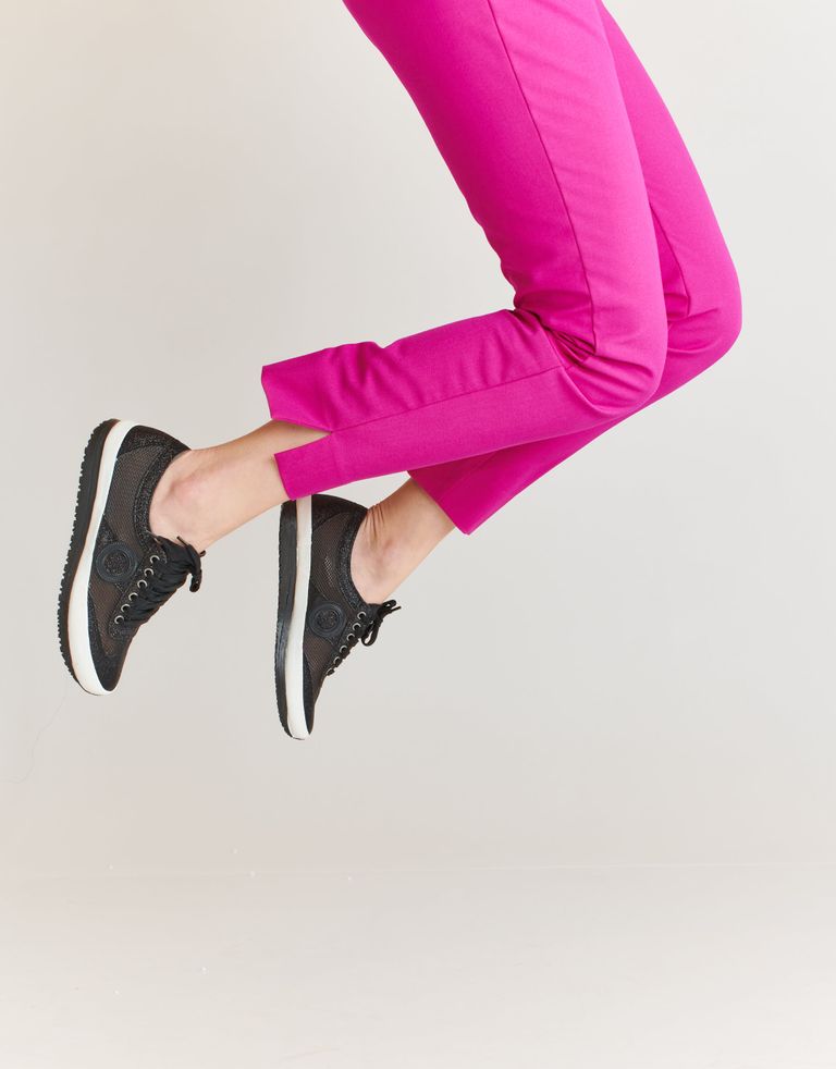 נעלי נשים - Aro - סניקרס JOANETA PLUS GLITT - שחור