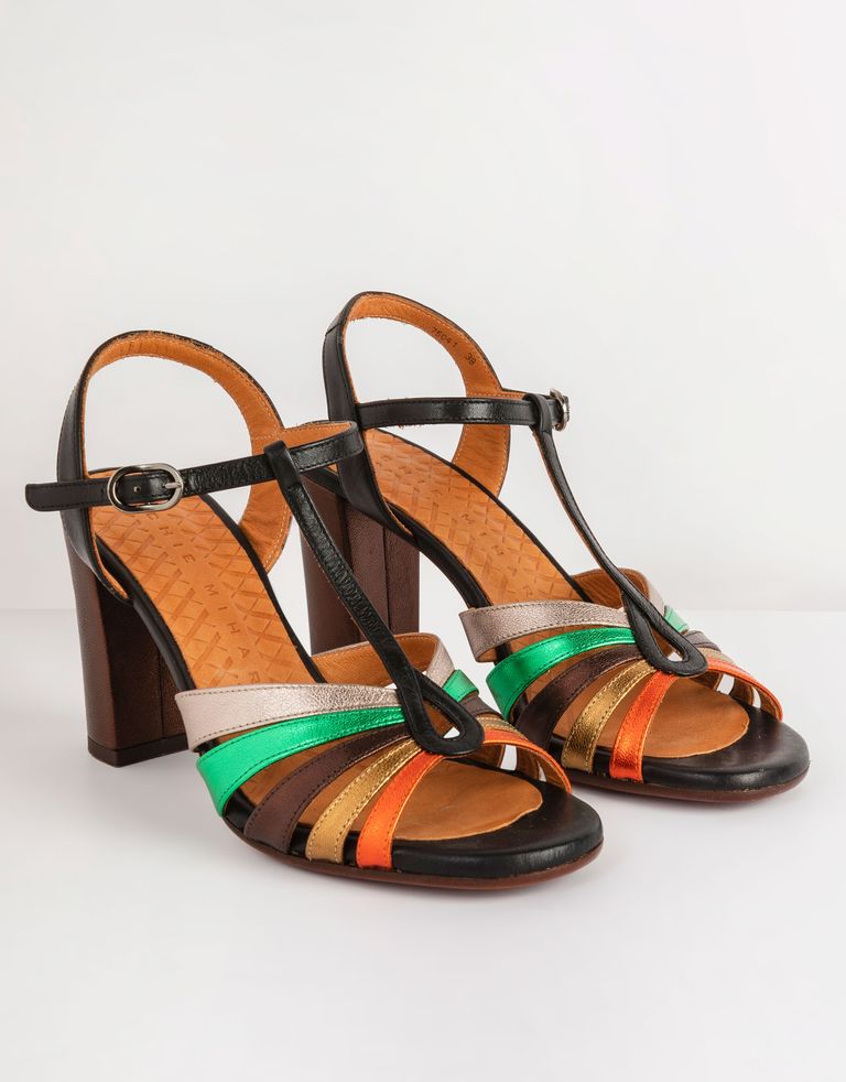 נעלי נשים - Chie Mihara - סנדלי עקב BALTA - שחור