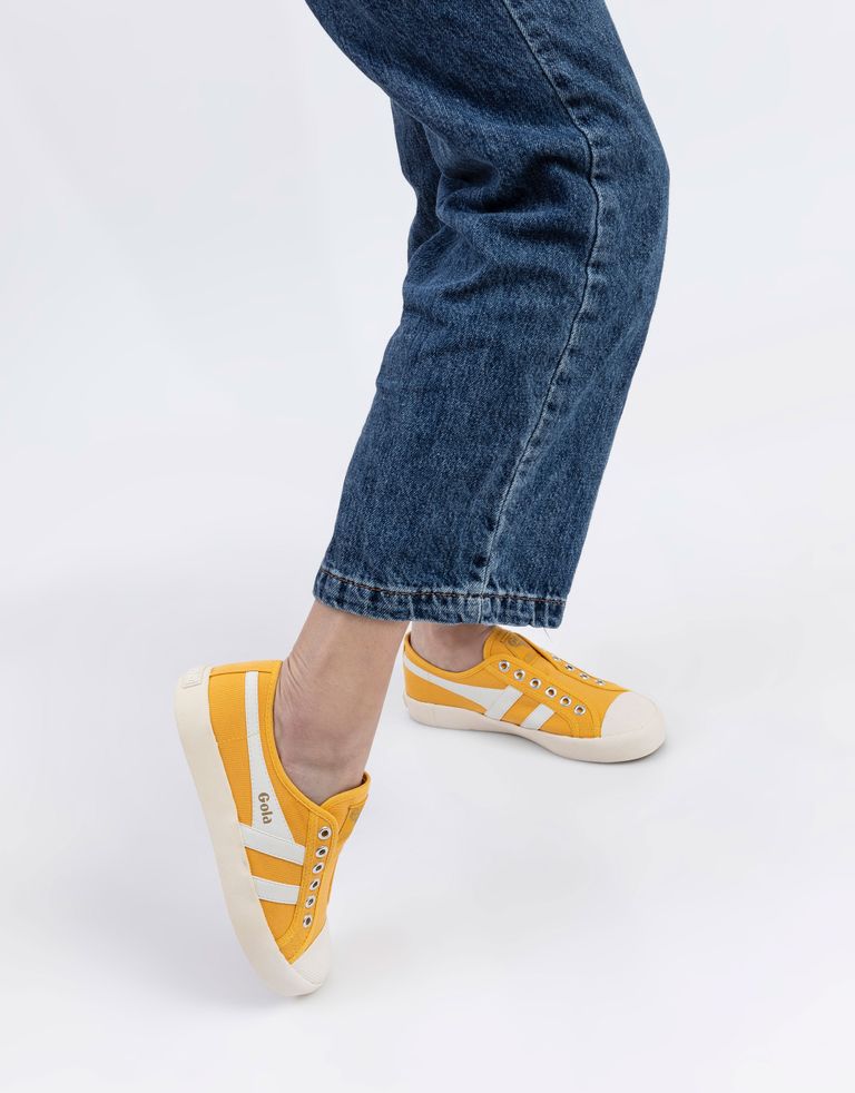 נעלי נשים - Gola - סניקרס COASTER SLIP - צהוב