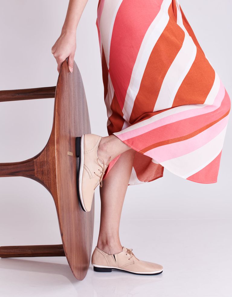 נעלי נשים - Yuko Imanishi - נעלי עור שטוחות REI - ניוד