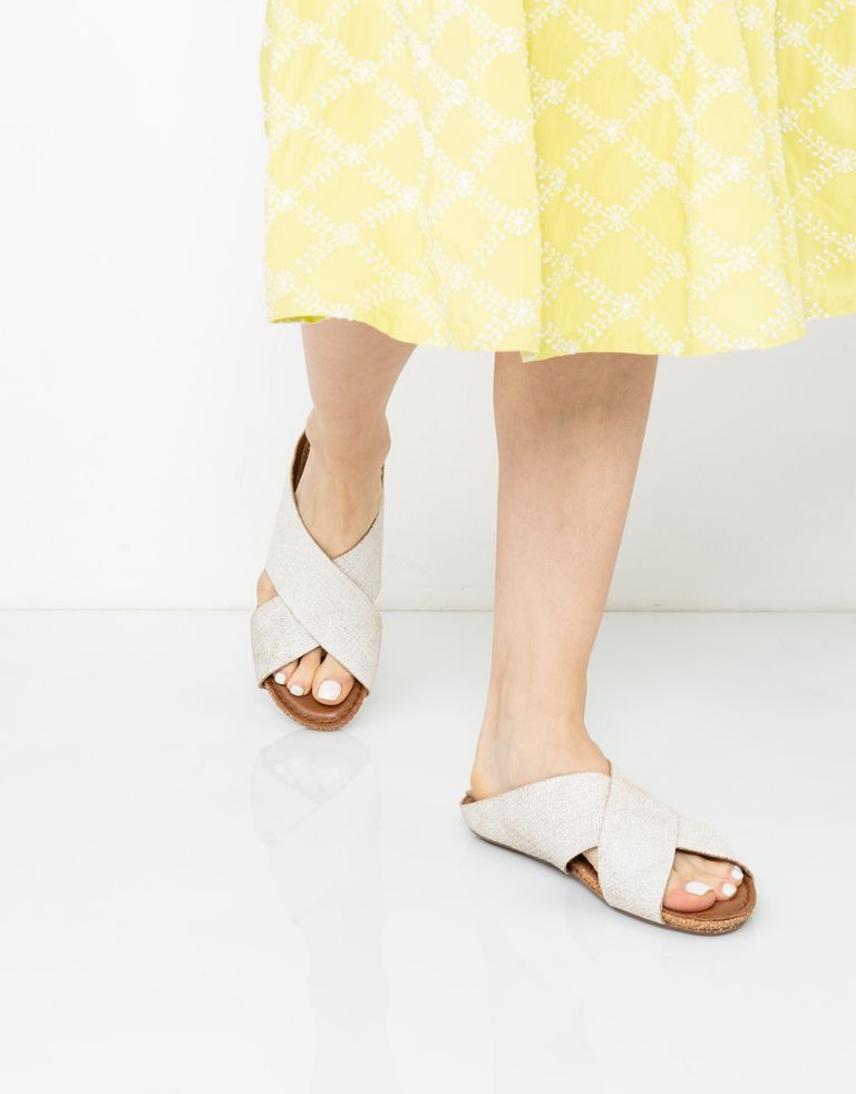 נעלי נשים - Klub Nico - כפכפים שטוחים GRICIA - לבן