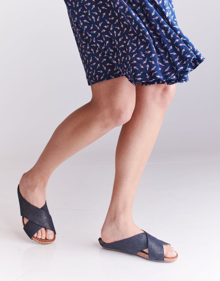 נעלי נשים - Klub Nico - כפכפים שטוחים GRICIA - כחול
