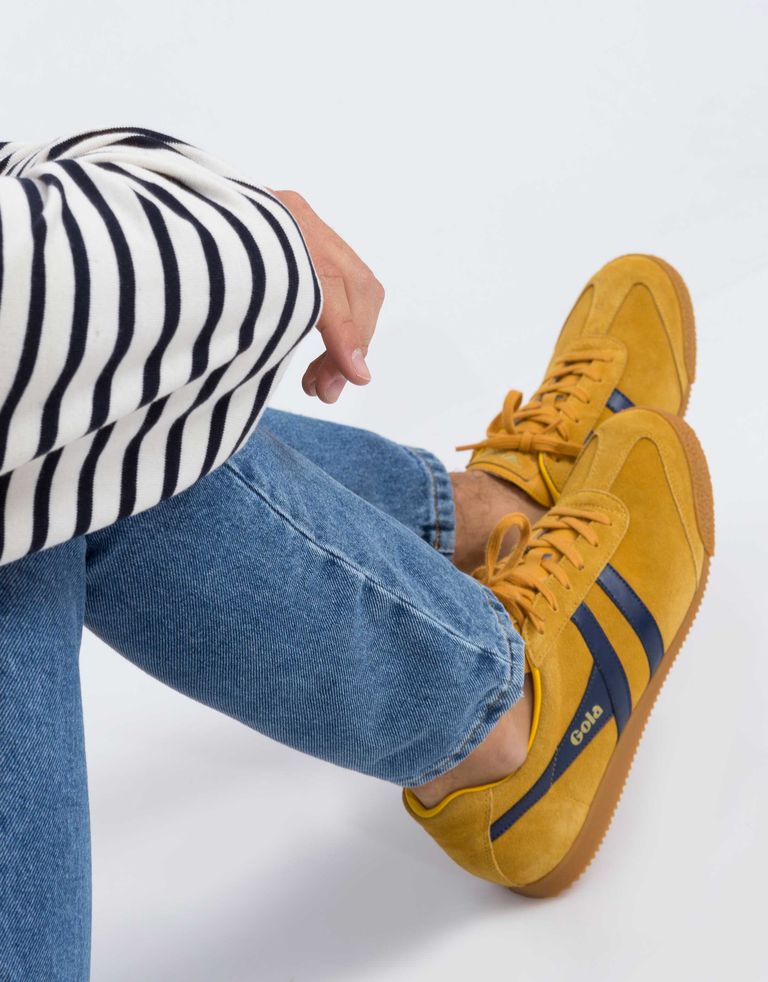 נעלי גברים - Gola - סניקרס HARRIER - צהוב   כחול