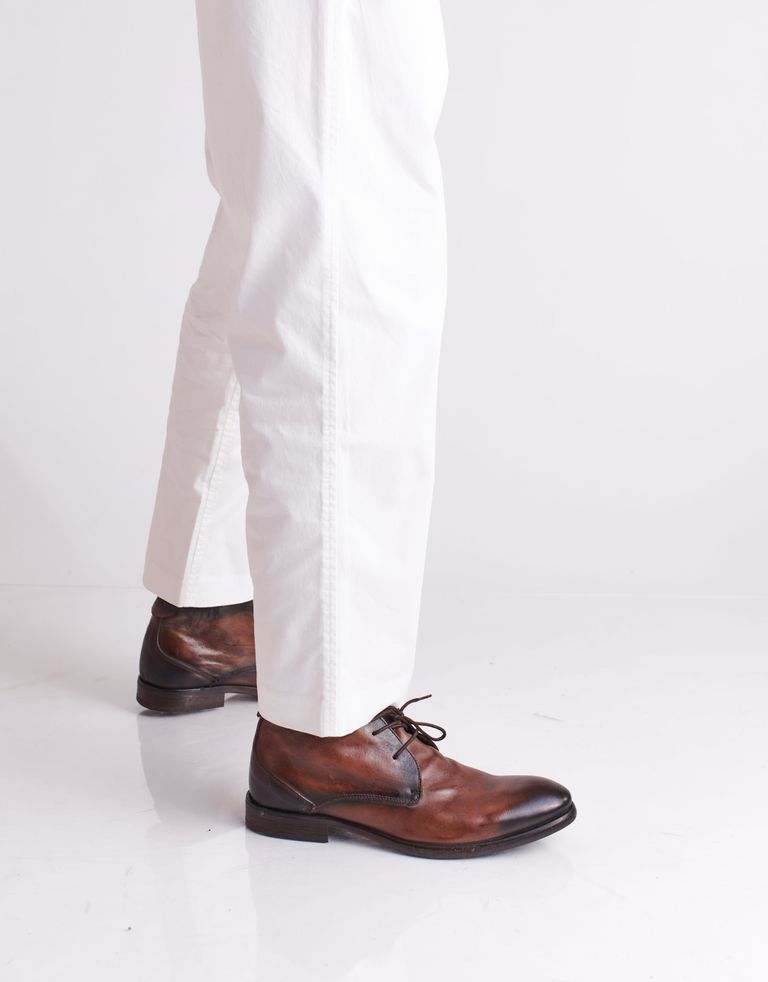 נעלי גברים - Hudson - נעלי עור CRUISE - חום