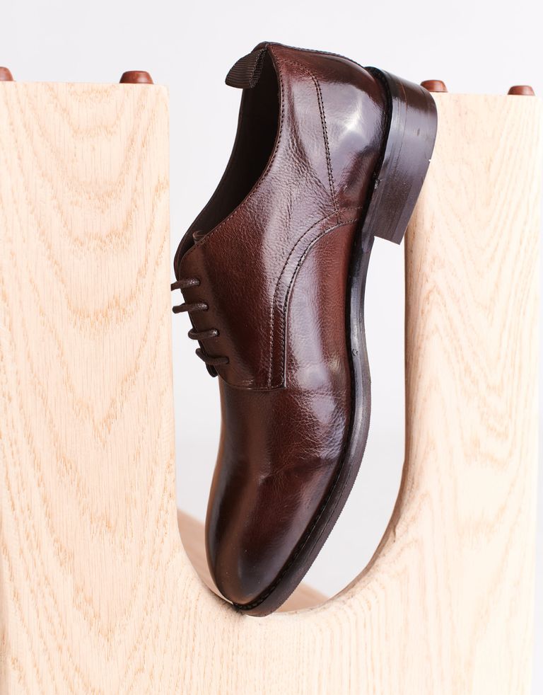 נעלי גברים - Hudson - נעלי עור MIDLEY - חום