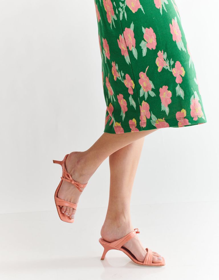 נעלי נשים - Jeffrey Campbell - כפכפי עקב רצועות XIOMARA - ורוד