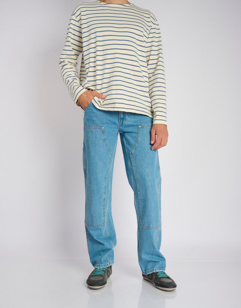 נעלי גברים - Aro - סניקרס גבוהות מעור IDO - אפור3