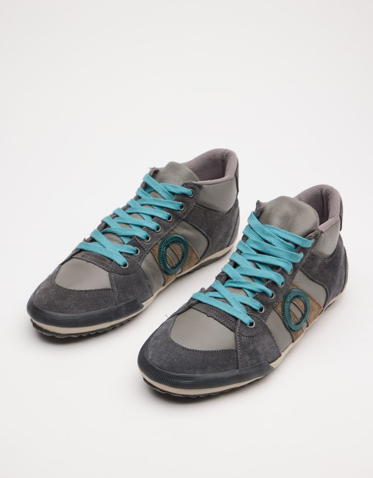 נעלי גברים - Aro - סניקרס גבוהות מעור IDO - אפור4