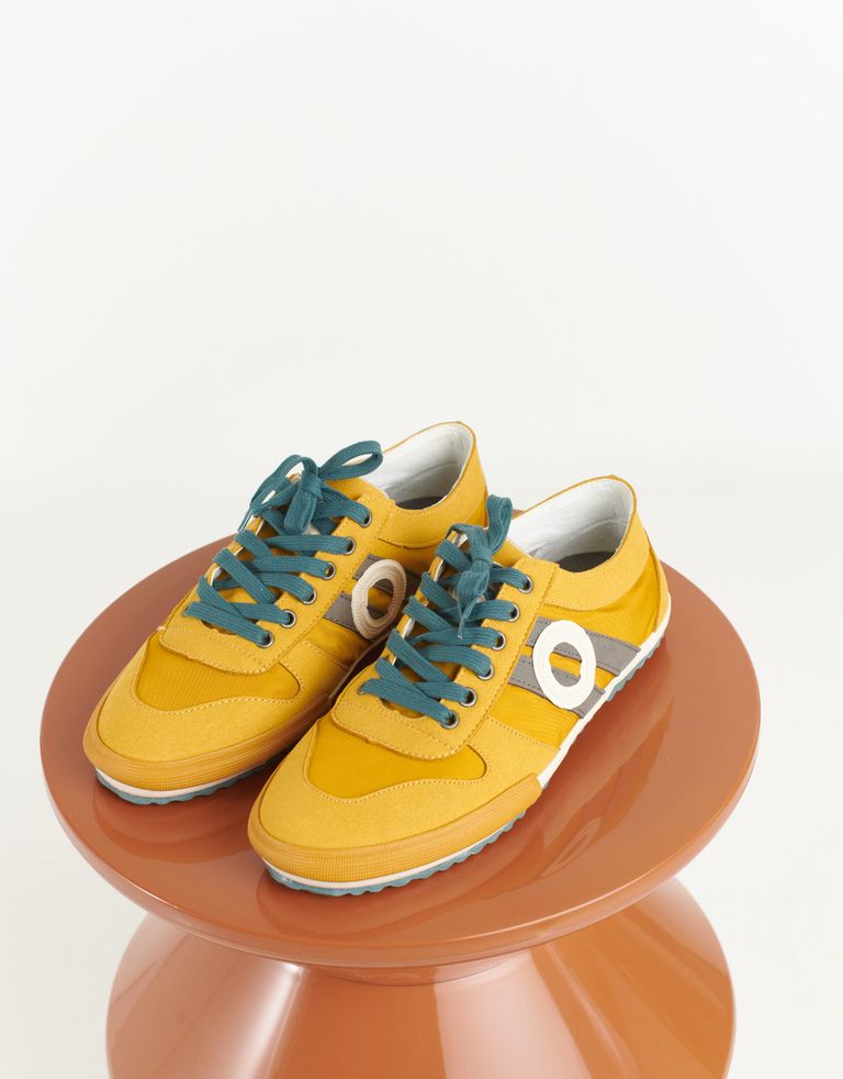 נעלי גברים - Aro - סניקרס טבעוניות IDO - צהוב