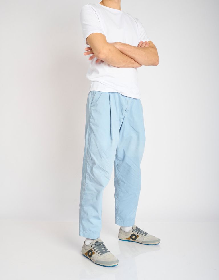 נעלי גברים - Aro - סניקרס עור IDO - אפור בהיר3