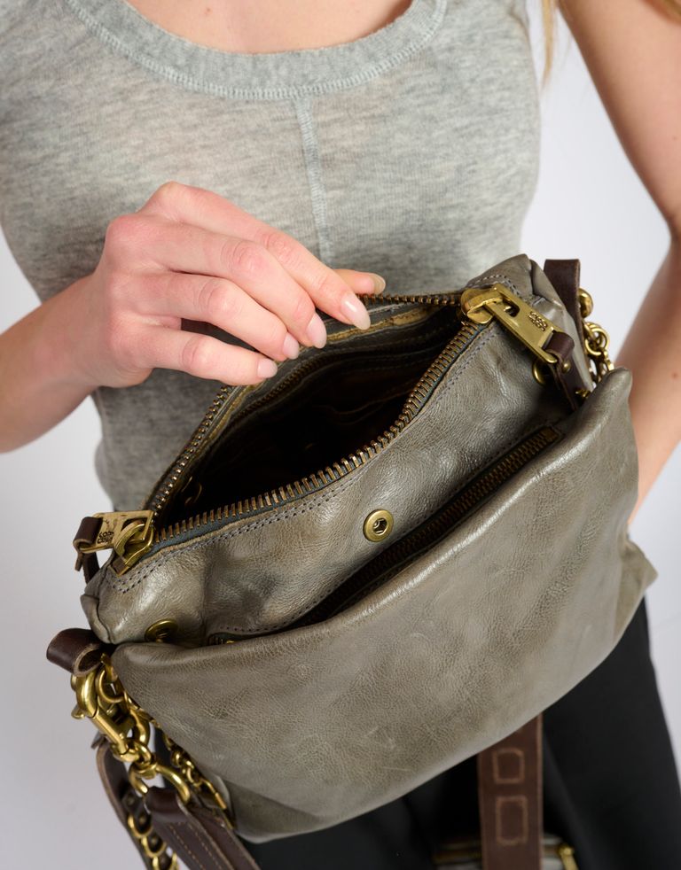 נעלי נשים - A.S. 98 - תיק עם נרתיק MONA - אפור3